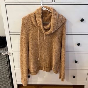 Cowl Neck Hoodie Sweater